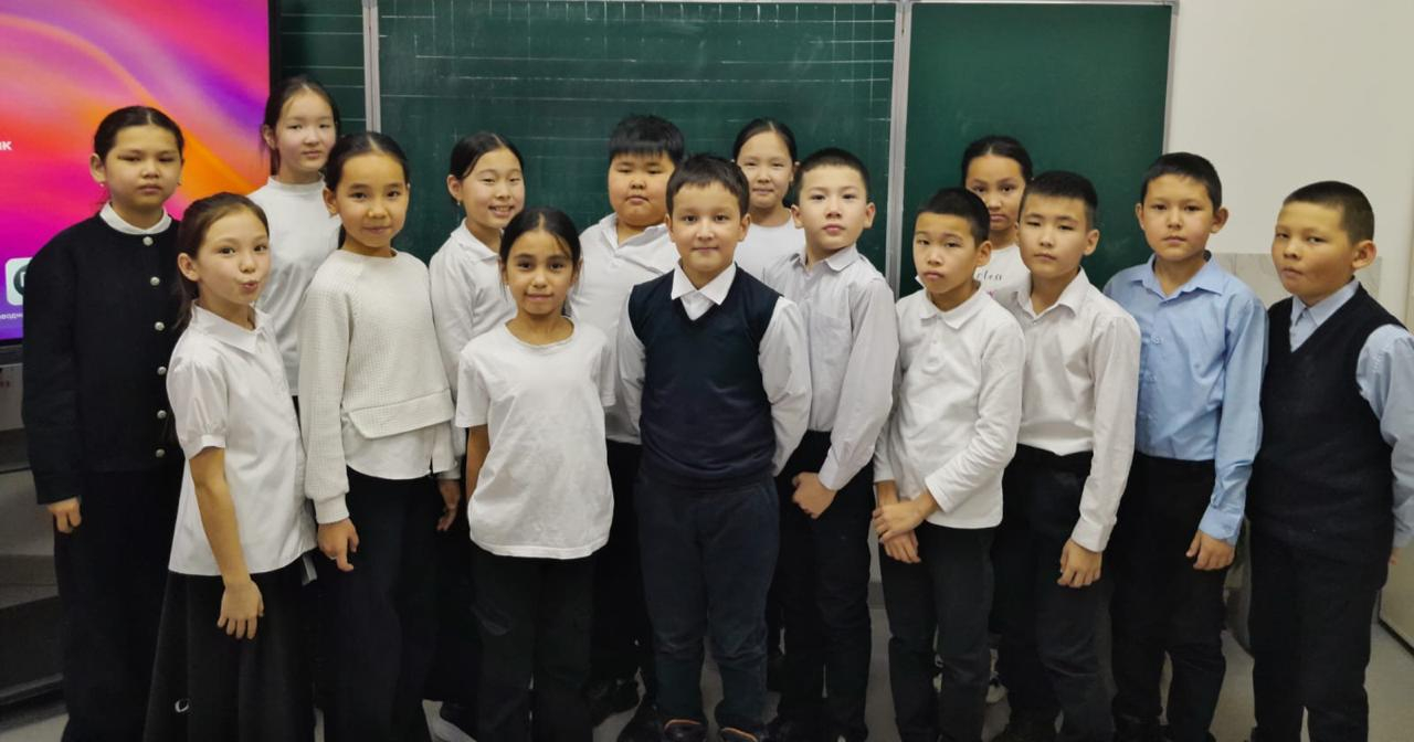 Объявление! Идет набор в 5 класс с казахским языком обучения!