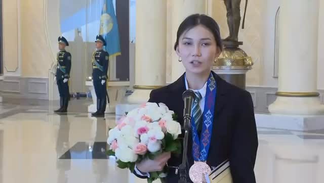 Бронзовый призер предметной олимпиады по биологии Айганым Балташова:  «Я заметила, что такая помощь оказывается только в Казахстане».