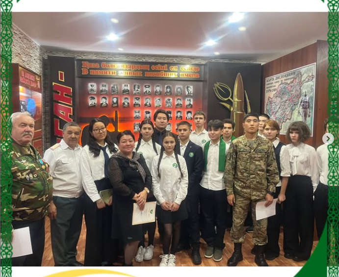 15 қазан күні 9 “Б” сынып оқушылары Сапаргалиев Алмаз, Кожеханов Диас, Сериков Рамазан 36 ЭБЖОББ мектебінде өткізілген “Мен -өз елімнің азаматымын!” атты патриоттық форумына қатысты.