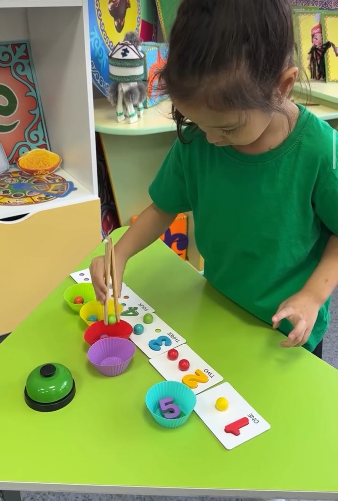 Математикалық ойындар арқылы балалардың сан ұғымын қалыптастыру және логикалық ойлауын дамыту