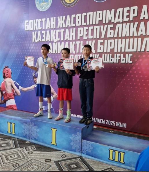 Жас боксшының жаңа белесі