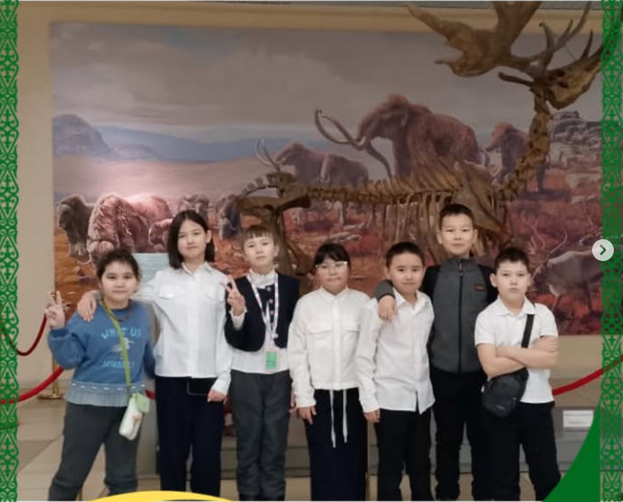 Қазақ тілі мен әдебиеті апталығы аясында 5 “Ә” сынып оқушылары «Ertis» мұражайына барды.