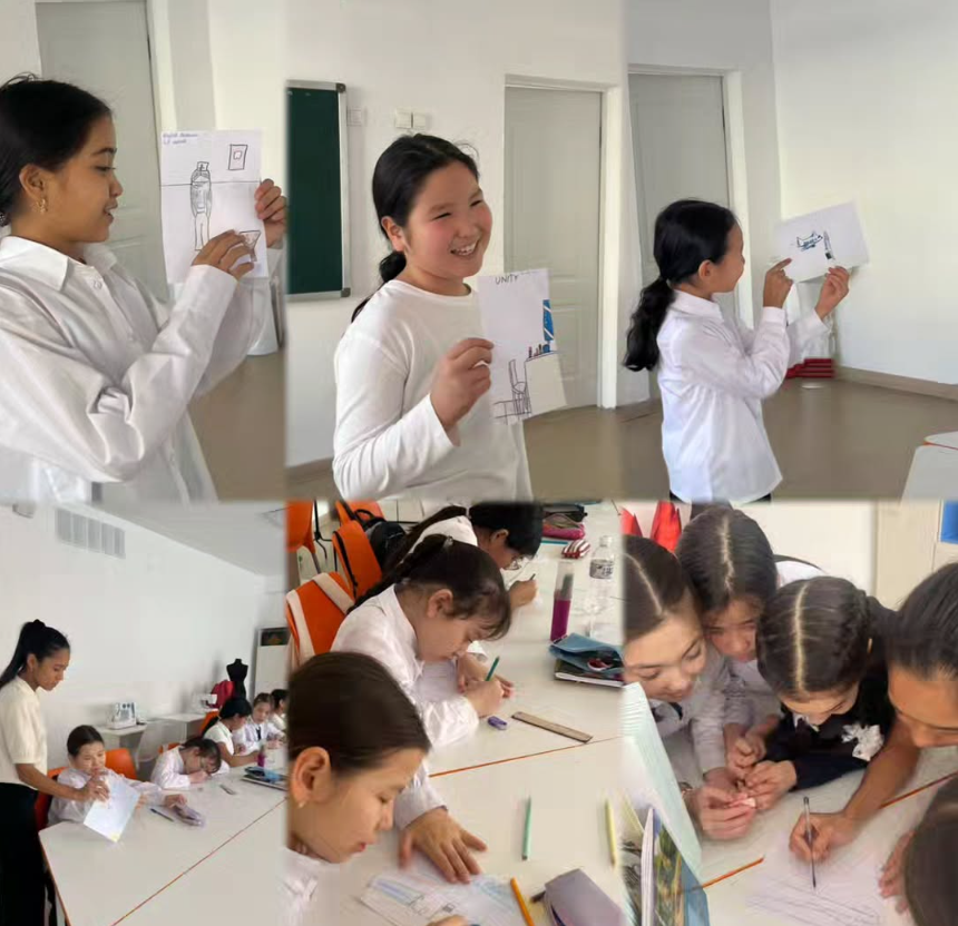 “Еңбегі ерен жас өрен” жобасы аясында 5 «А» сыныбында «Мен кім болғым келеді» тақырыбында сабақ өтті.