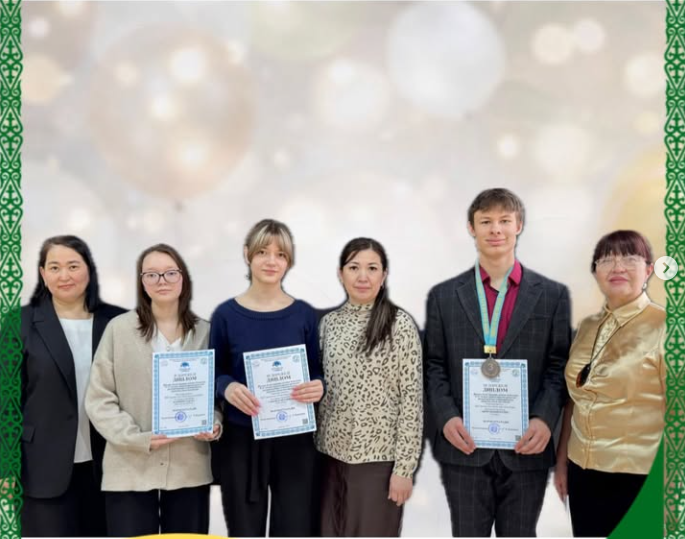 17-18 желтоқсан күні 9-11 сынып оқушылары арасында Республикалық пәндік олимпиадасының қалалық кезеңі өтті. Нәтиже бойынша оқушыларымыз жүлделі орындарға ие болды.
