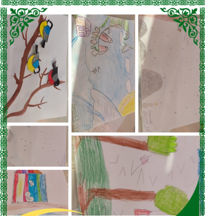 25 декабря в СОШ №27 г. Павлодара учащиеся 1 классов приняли участие в городской экологической акции «Құс қанатындағы арман» в номинаций «Берегите птиц!».