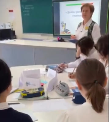 Lesson Study аясында №1 фокус-топ зерттеу сабағын өткізді.Сабақтың тақырыбы:«Бөлшек-рационал теңдеулер»