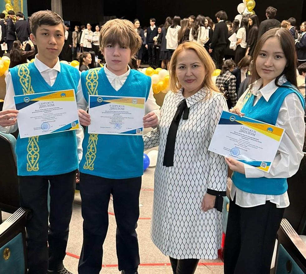 РЕСПУБЛИКАЛЫҚ ОЛИМПИАДАҒА ЖОЛДАМА АЛДЫ 