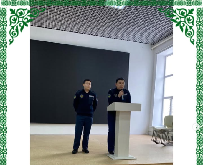 2026 жылғы 27 қаңтарда Павлодар қаласы Полиция басқармасының Солтүстік полиция бөлімінің УПП №4 учаскелік полиция инспекторлары 9–11 сынып оқушыларымен профилактикалық дәріс өткізді.