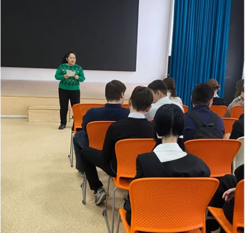 9 февраля в школе состоялась профориентационная встреча с представителями Машиностроительного колледжа.