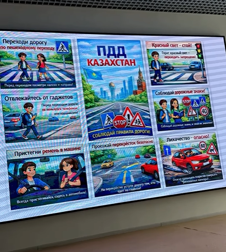 Сегодня, 10.02.2026 г, в нашей школе для учащихся 4-х классов была проведена познавательная лекция по правилам дорожного движения.