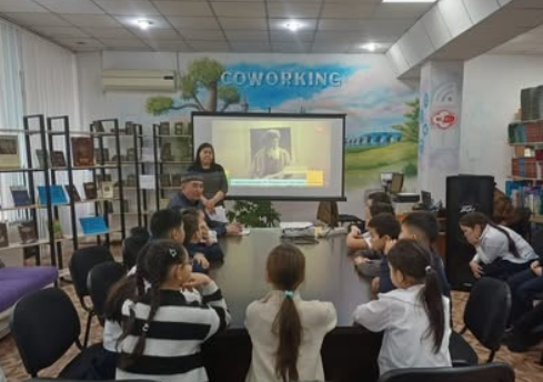 Дихан Әбілов атындағы кітапханадағы іс-шара