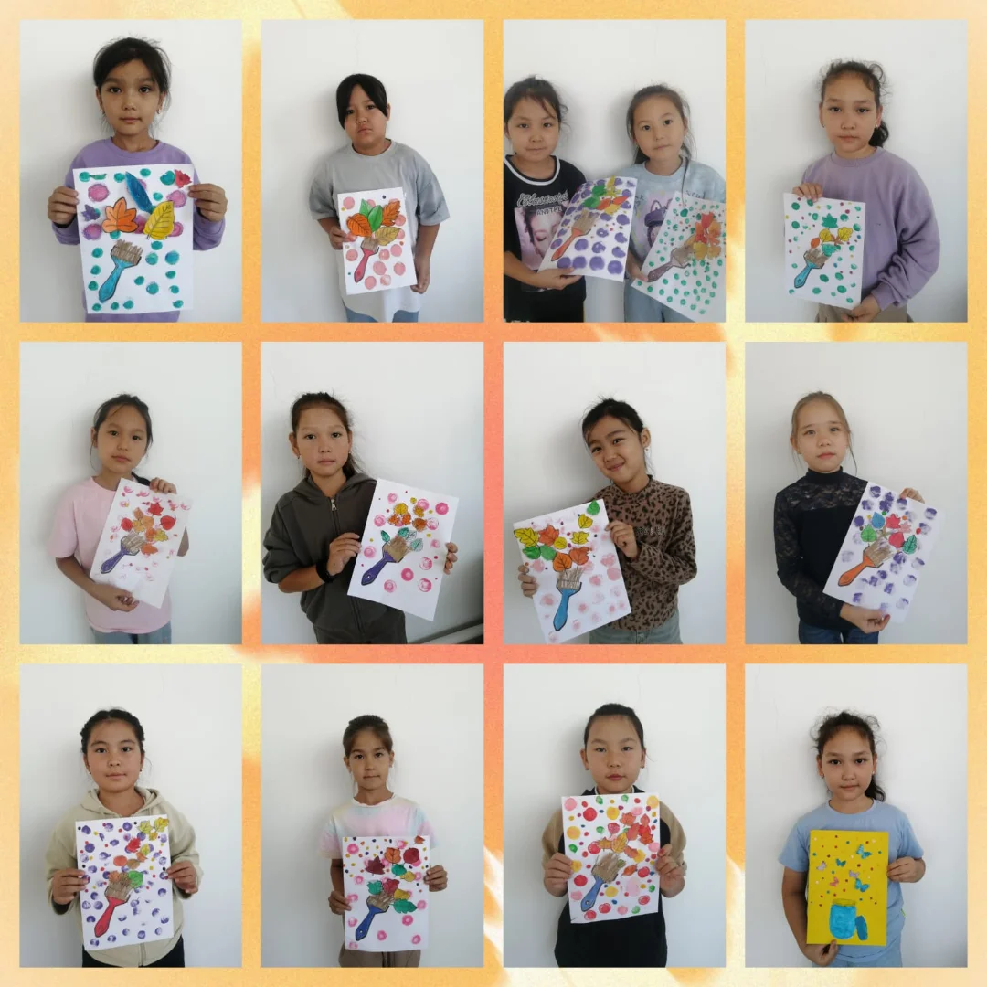 Воспитанники студии «Юный мастер»