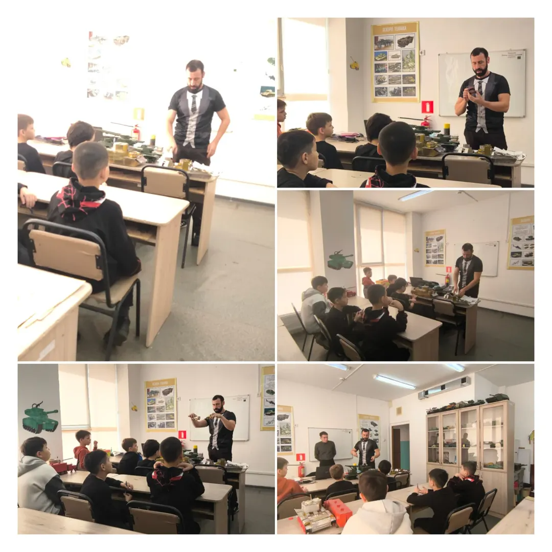 В канун школьных каникул дети №34 школы посетили экскурсию в Детскую техническую школу.