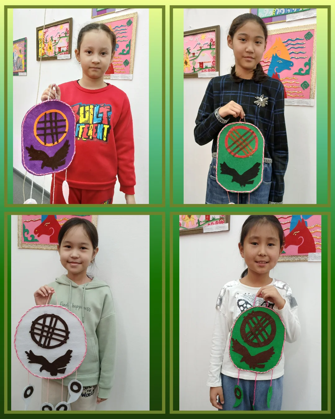 Воспитанники студий «Умелые руки»