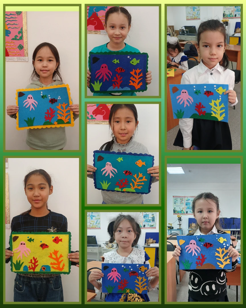 Воспитанники студий «Умелые руки»