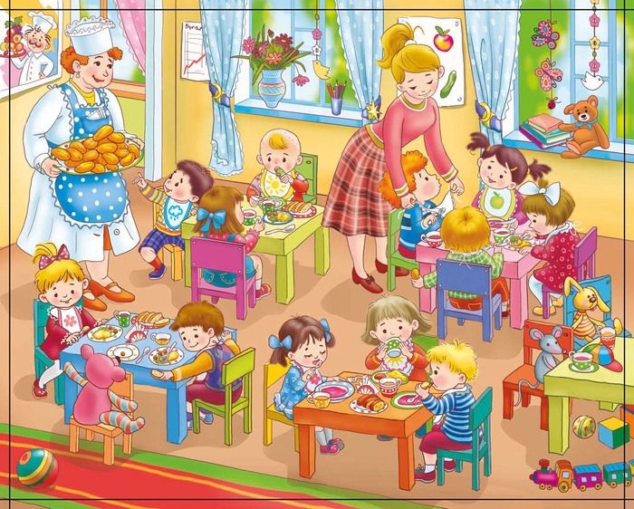 Балабақшада тамақтануды ұйымдастыру