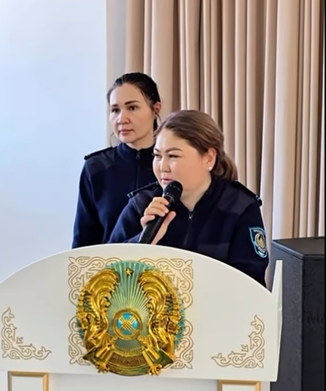 Мектебімізде «Заң және тәртіп» айлығының қорытындысына арналған мазмұнды шара ұйымдастырылды.