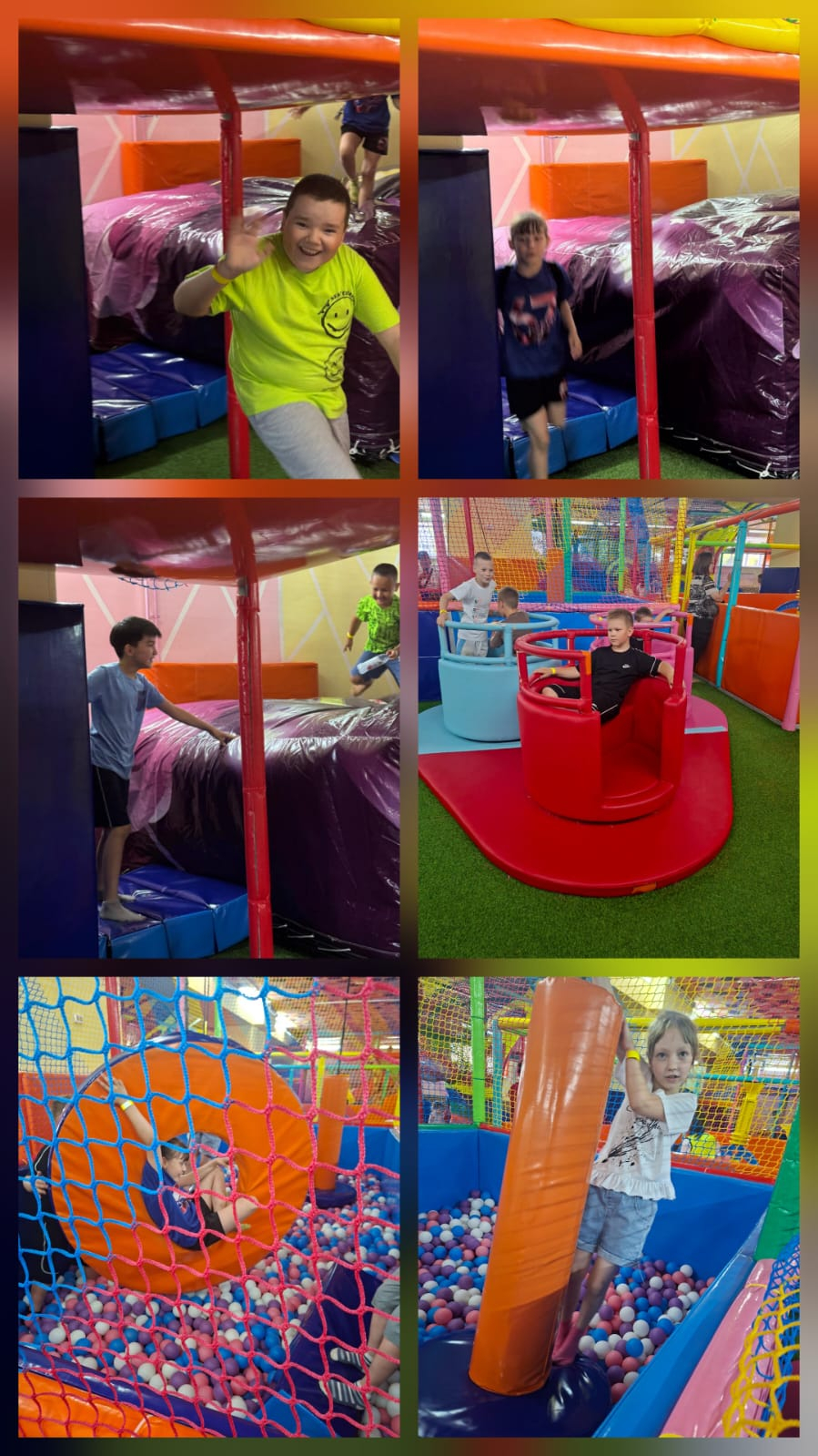 Ребята в центре «Kids City»