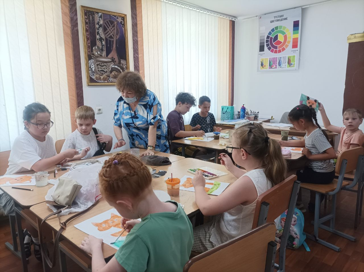 «Creative Vibe: Бояулар әлеміне саяхат» 