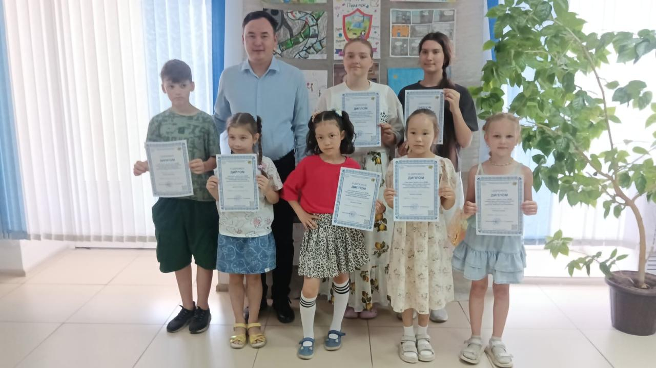 «Заң және тәртіп» балалар суреттері мен плакаттар байқауы