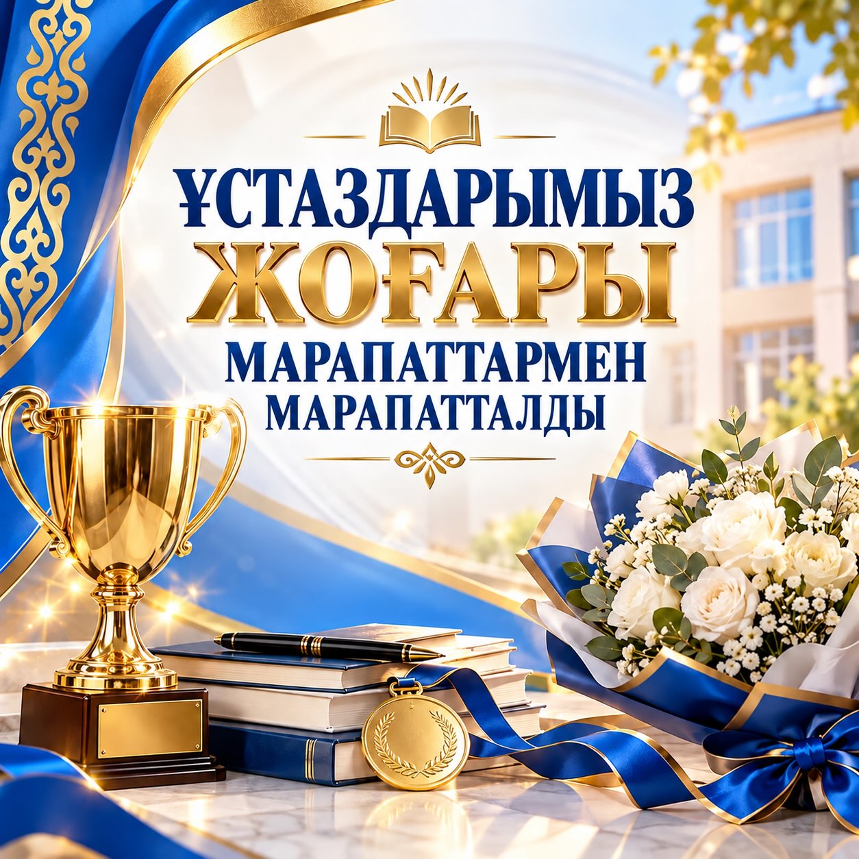 В городе Павлодаре состоялось торжественное мероприятие «Ұстаз – ұлт ұстанымы», посвящённое Дню учителя. В мероприятии приняли участие педагоги города, в том числе представители нашей школы имени Мухтара Ауэзова.