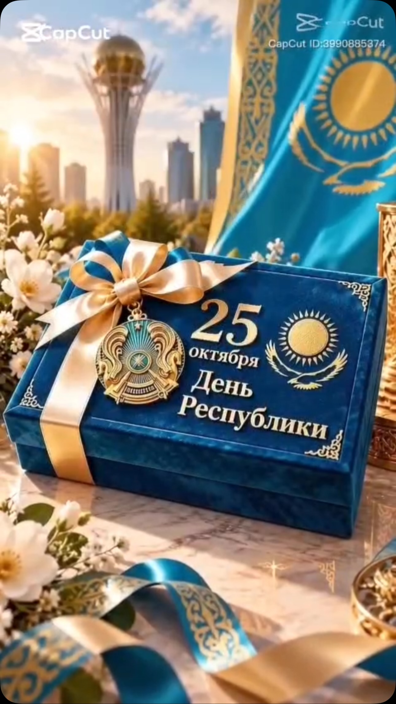 5 «Е» сыныбының оқушылары барша Қазақстандықтарды Республика күнімен шын жүректен құттықтайды!