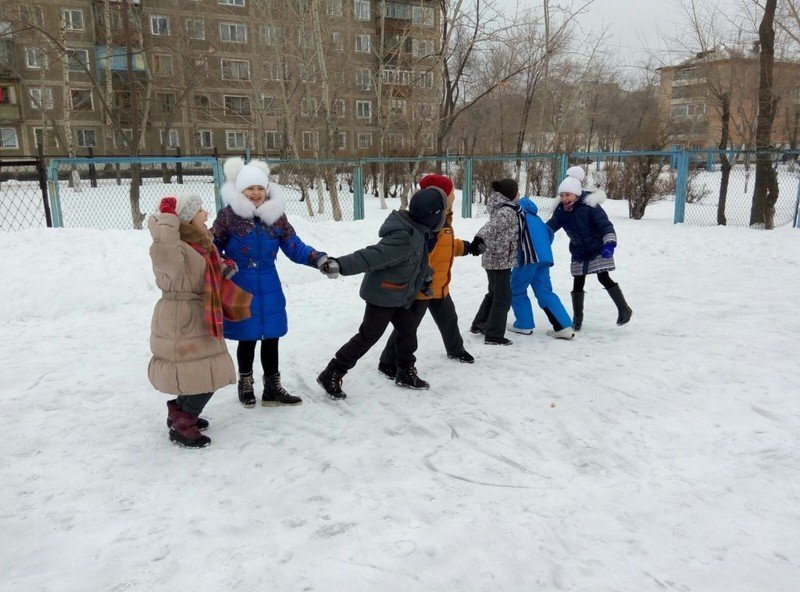 Подвижные игры на свежем воздухе