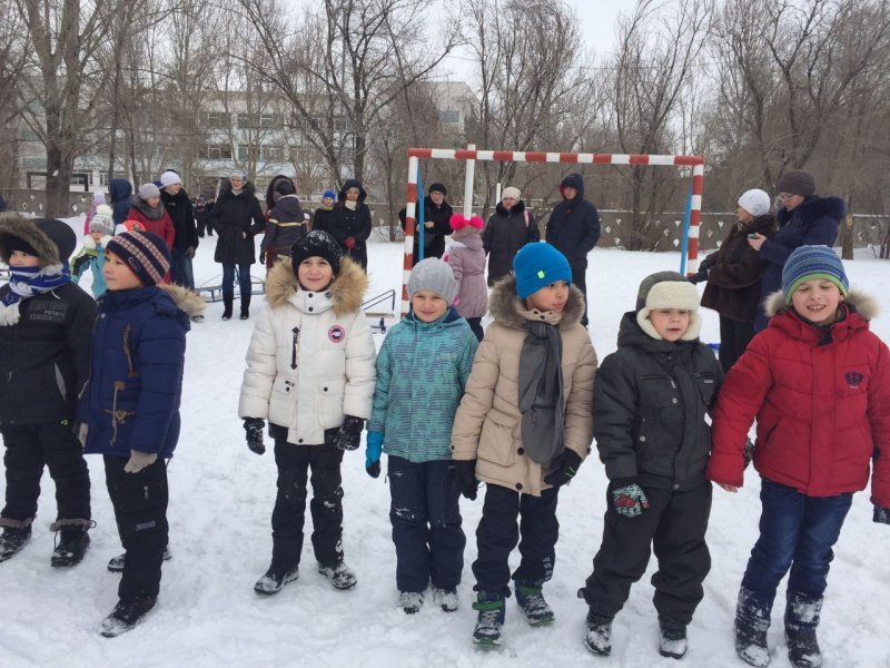 Зимние забавы в 1 Г классе на каникулах