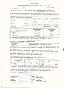 Изюм, Протокол №26