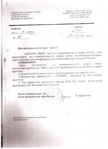 Приказ на твор.группы